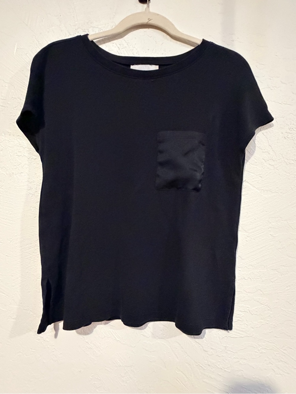 Nordstrom Rack- Black Short Sleeve Pocket Tee